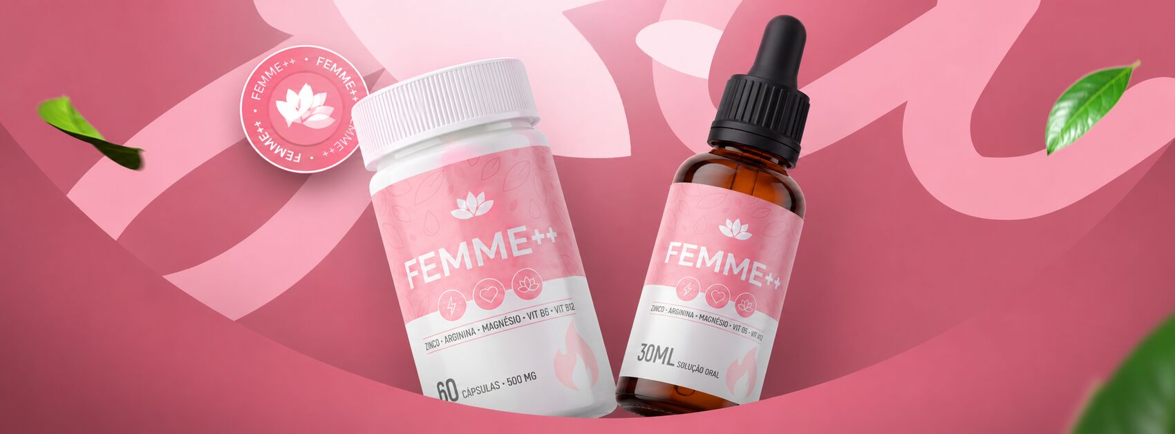 FEMME++ cápsulas e solução oral