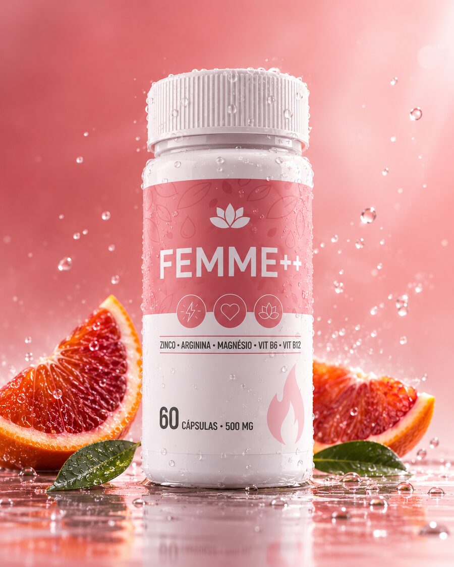 FEMME++ suplemento para menopausa e libido feminina